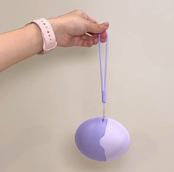 Removable silicone sunscreen applicator lotion applicator