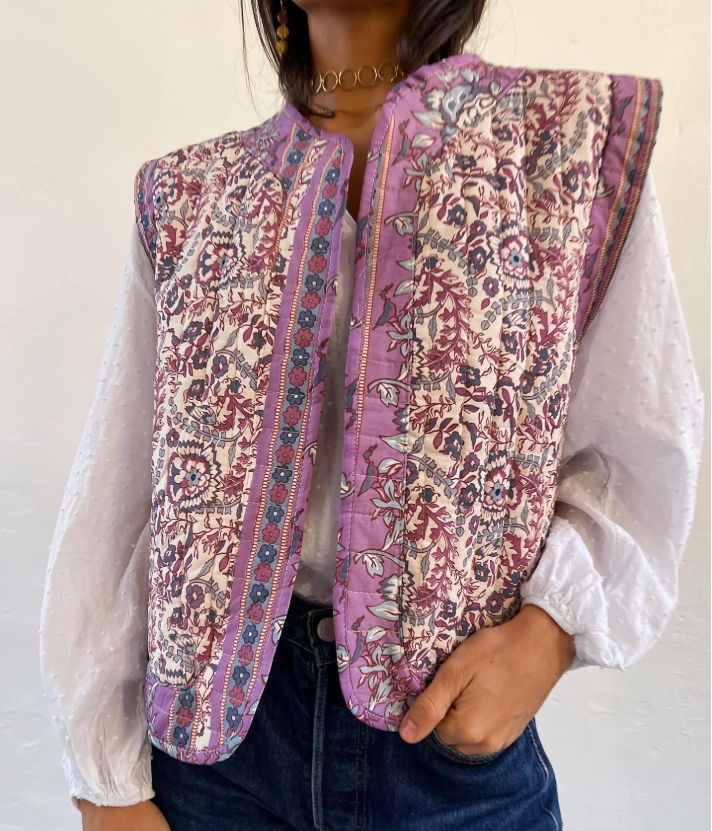 Ravikna | Trykt Polstret Vest