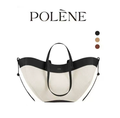 POEIVE2024 new tote bag with high-end texture, casual and versatile commuting, large capacity women's bag