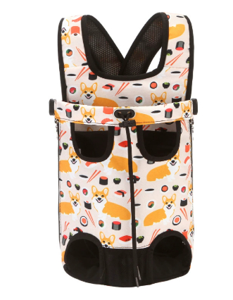 Portable backpack, dog chest bag, folding cat bag, small dog, outdoor travel dog backpack
