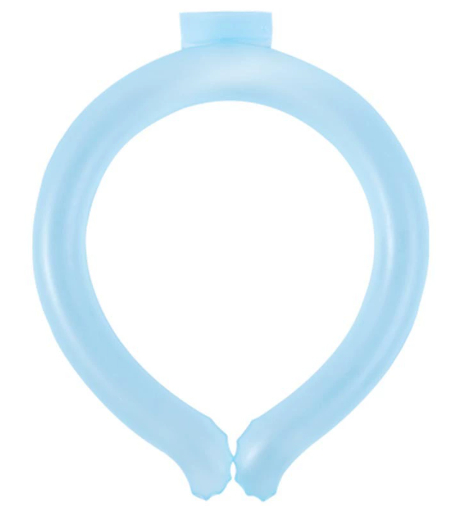 Cooling neck hanging ice ring, summer cool outdoor products, heatstroke relief and prevention, outdoor ice sensation, cold neck collar