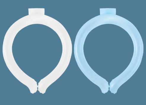 Cooling neck hanging ice ring, summer cool outdoor products, heatstroke relief and prevention, outdoor ice sensation, cold neck collar