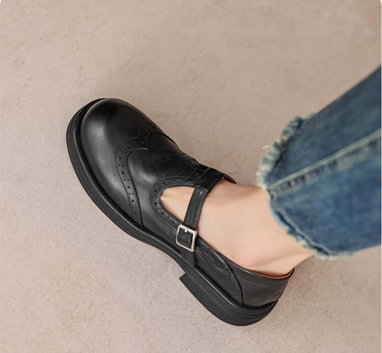 Clémence | LA DORÉE – SOULIER EN CUIR DE LUXE