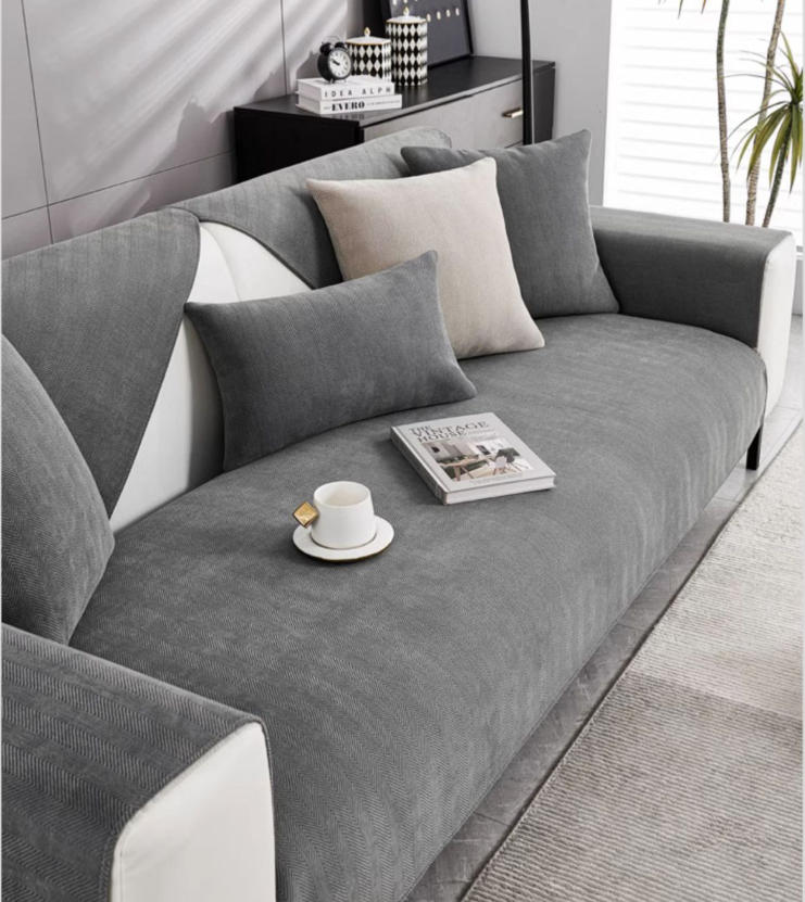 Halkfritt överdrag för soffa