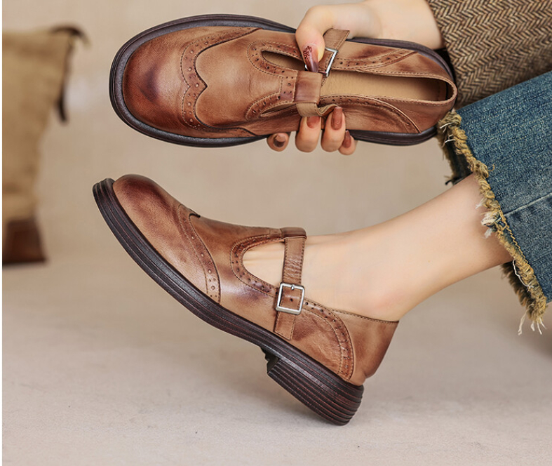 Clémence | LA DORÉE – SOULIER EN CUIR DE LUXE