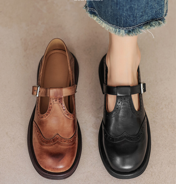 Clémence | LA DORÉE – SOULIER EN CUIR DE LUXE