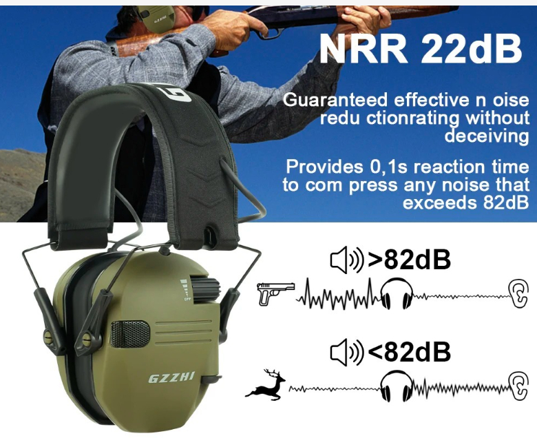 Abafador Eletrônico Zohan EM054 - Verde