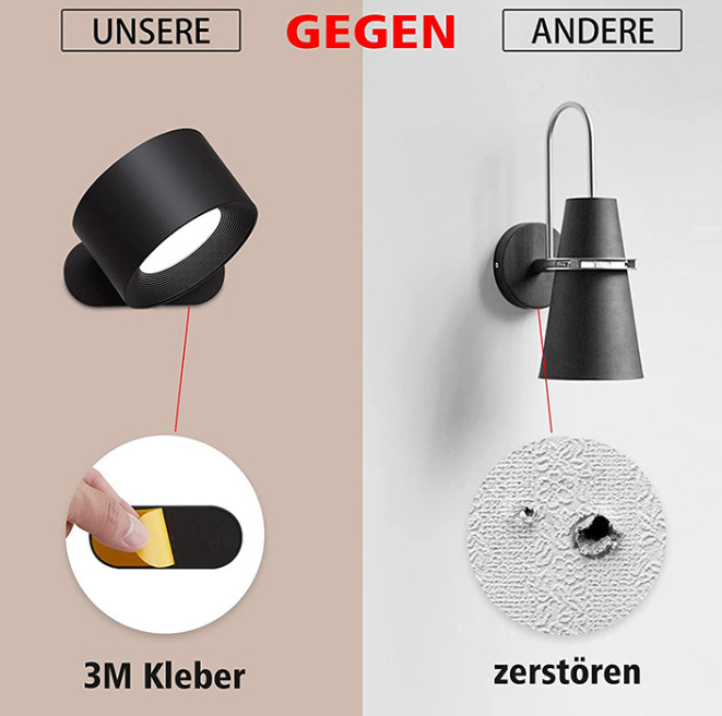 360° Glowy light LED