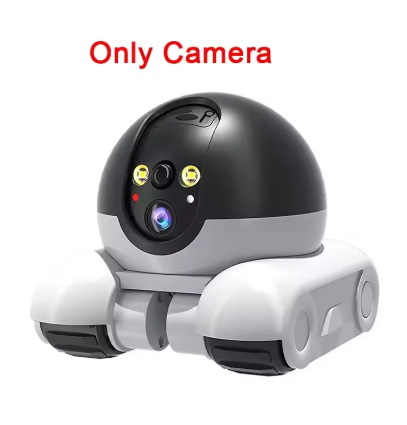 Dual-lens dual-screen mobile smart monitoring for the whole house