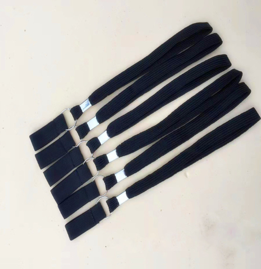 Black Wrist Straps Hand Wristband Crutch Cane Ropes for Hiking Walking