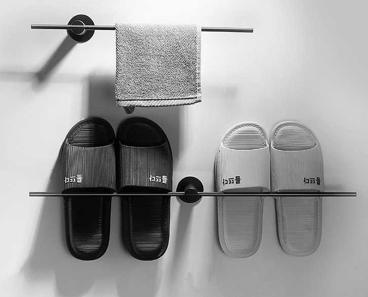 Stainless Steel Movable Towel Rack Towel Hanger