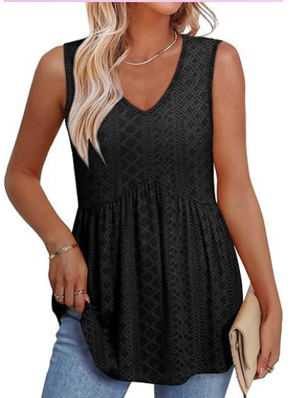 The AuraFlow Tank - The Ultimate Flattering Fit - 50% OFF