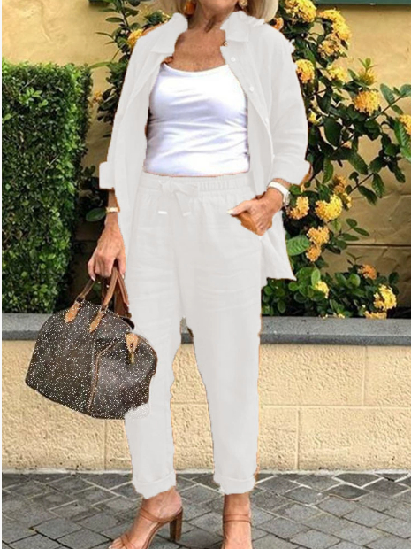 Conjunto com Botão Isabele