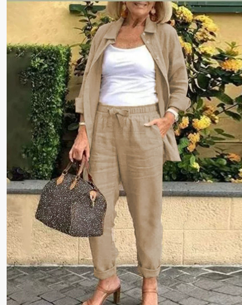 Conjunto com Botão Isabele