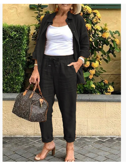 Conjunto com Botão Isabele