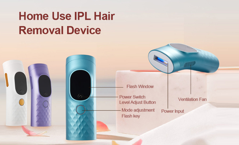 Appareil d'épilation au Laser IPL pour femmes et hommes