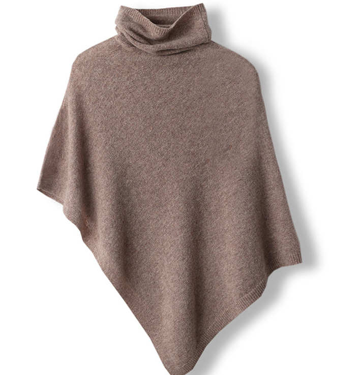 Wearing a skirt, neck protector, scarf, cloak, women's coat