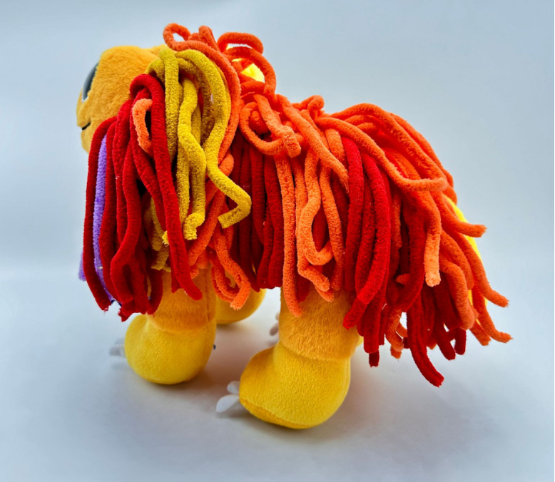 Bobby Colorful Lion Plush Toy Doll Plush Doll