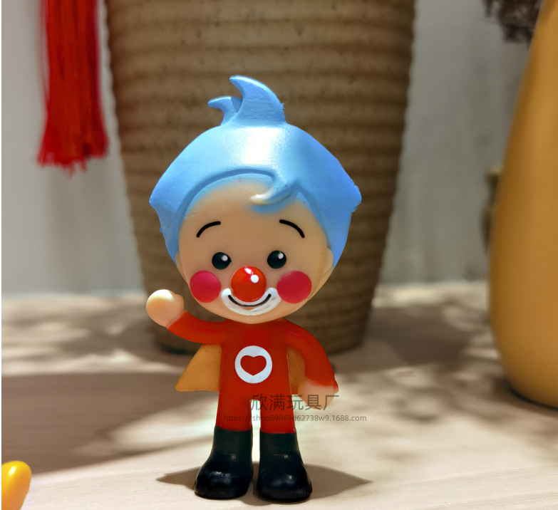 Clown Magician Figure Children's Songs Enlightenment Education Animation Doll Ornaments