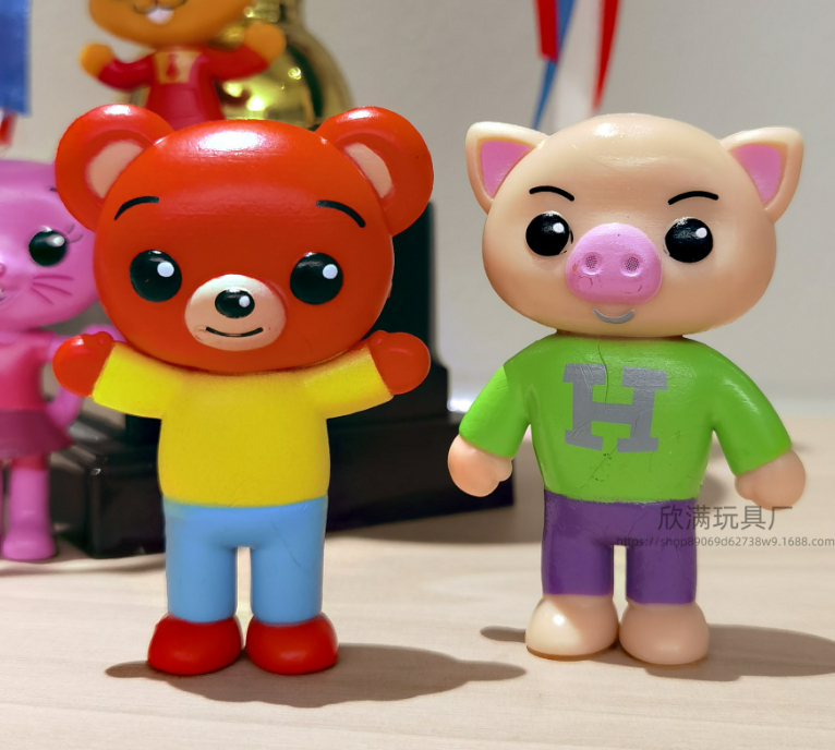 Clown Magician Figure Children's Songs Enlightenment Education Animation Doll Ornaments