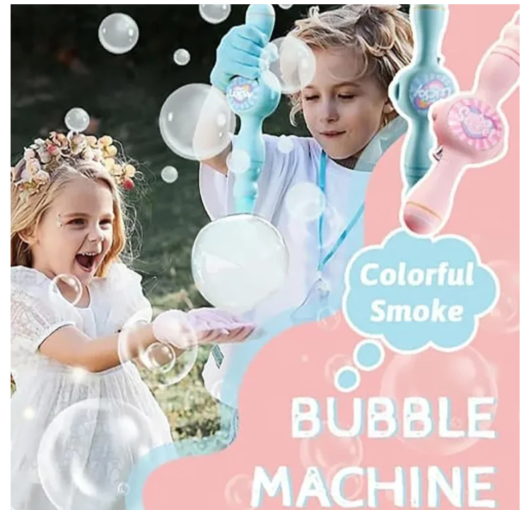 Electric Bubble Blower Toy