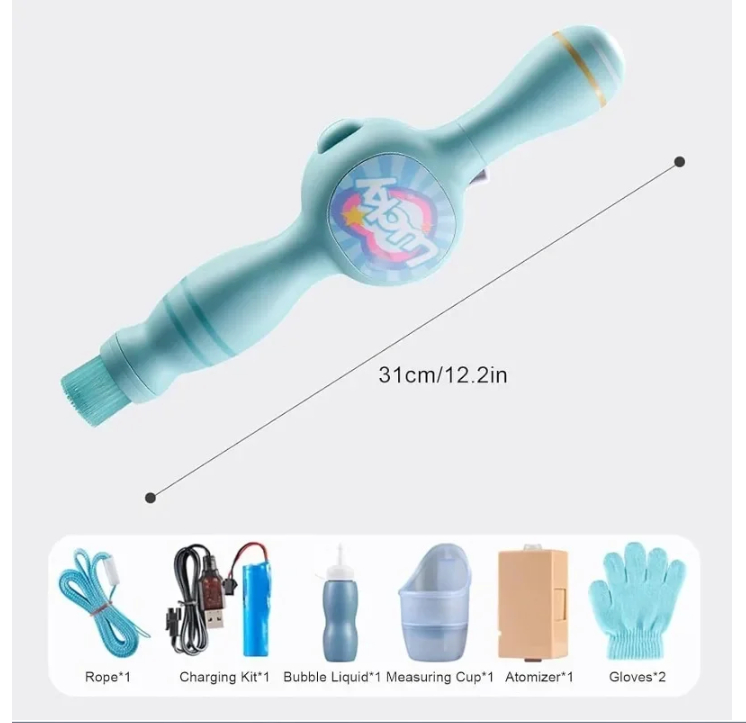 Electric Bubble Blower Toy