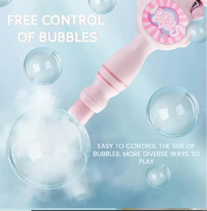 Electric Bubble Blower Toy