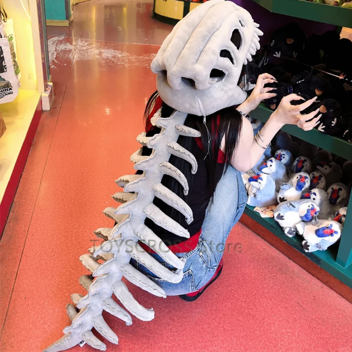 The same dinosaur skeleton mask head cover as the China Dinosaur Park
