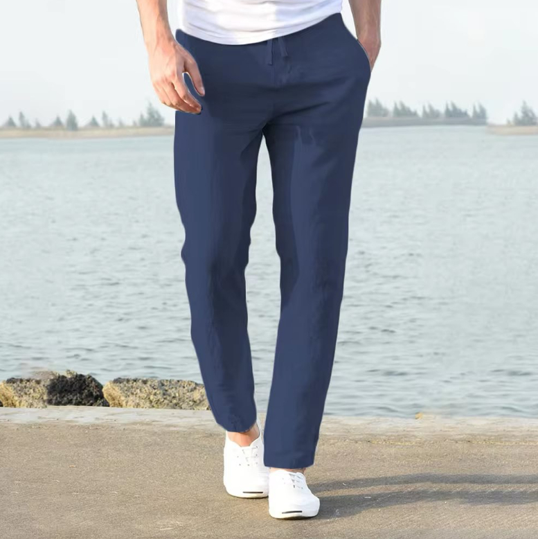Straight-leg trousers