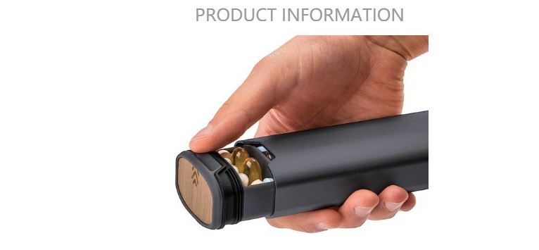 Aluminum alloy seven day medicine box travel classification large capacity portable