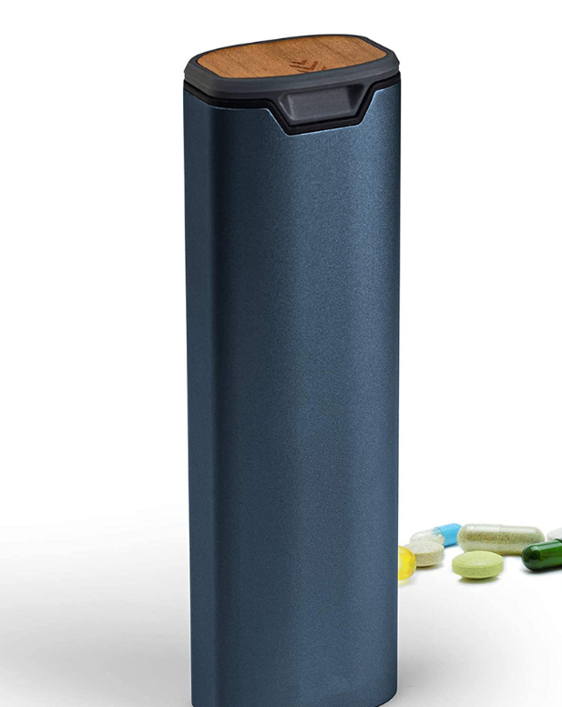 Aluminum alloy seven day medicine box travel classification large capacity portable