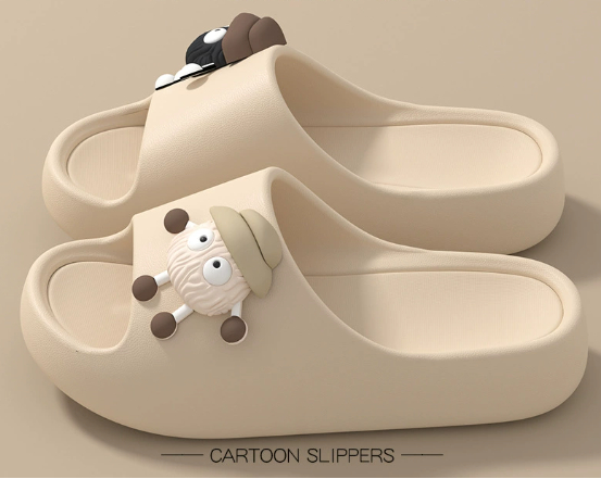 Slippers with a poop like feel for women