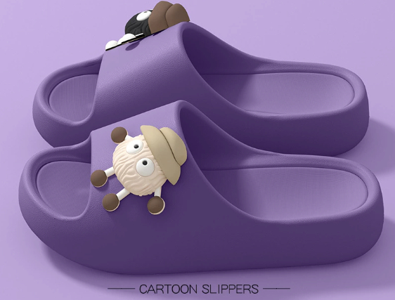 Slippers with a poop like feel for women