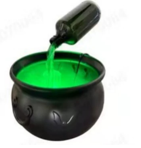 Gentle Halloween Festival Gift Flame Witch Bucket