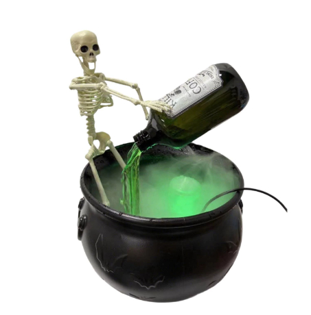 Gentle Halloween Festival Gift Flame Witch Bucket