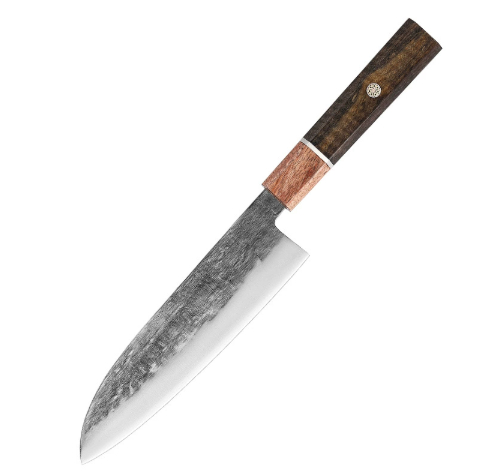 Stainless steel knife for slicing vegetables instead of a regular kitchen knife