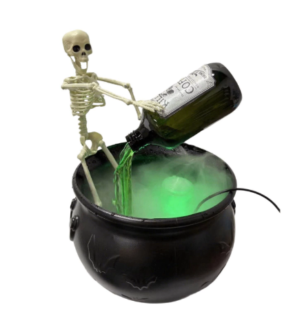 Gentle Halloween Festival Gift Flame Witch Bucket image