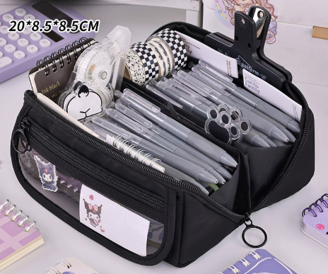 Primary school students' large capacity stationery box