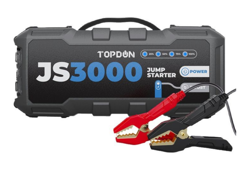 TOPDON JS3000 Car Jump Starter 3000A 24000mAh 12V Batt ery