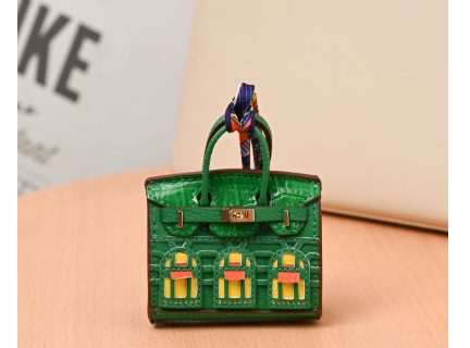 Fashionable Mini Bag Pendant House Small Bag Cute Bag Pendant Mouth image