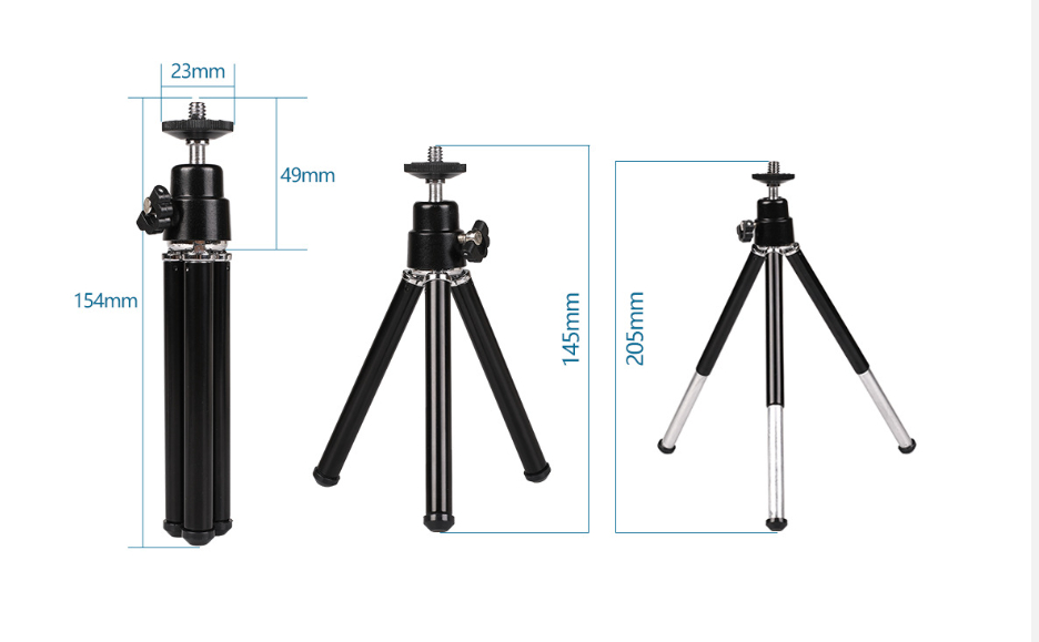 Desktop plastic live streaming clip