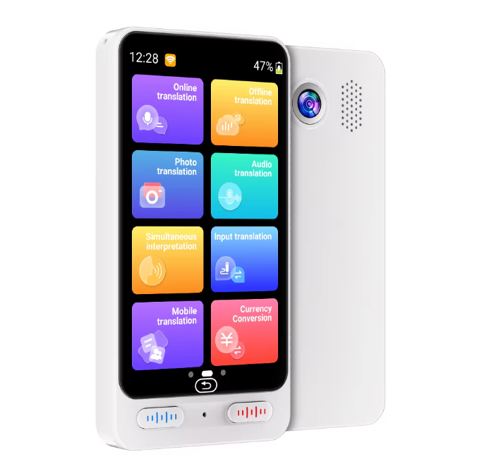 Smart translator new simultaneous interpretation real-time voice conversation multi-language offline translator image