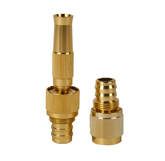 4 points 6 points alloy integrated spray gun faucet copper-plated garden watering high-pressure nozzle car wash water gun nozzle