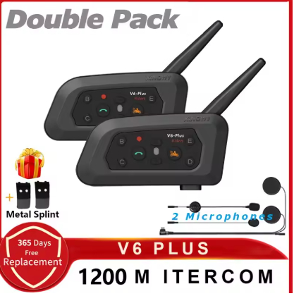 Ejeas v6 pro bluetooth capacete-1 Pieces V6 PRO