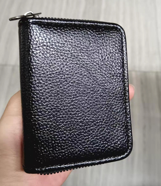 New Organ Card Bag for Women, Small and Exquisite, Anti demagnetization and Anti theft Card Swipe Cover for Men, Multiple Card Spaces, Large Capacity Bank Card Cover (One Piece)