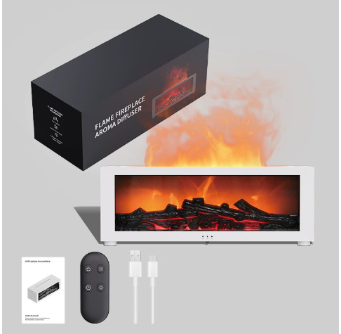 Humificador difusor de aromaterapia con control remoto