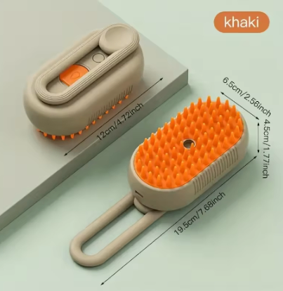 Pet spray massage comb for cats and dogs image