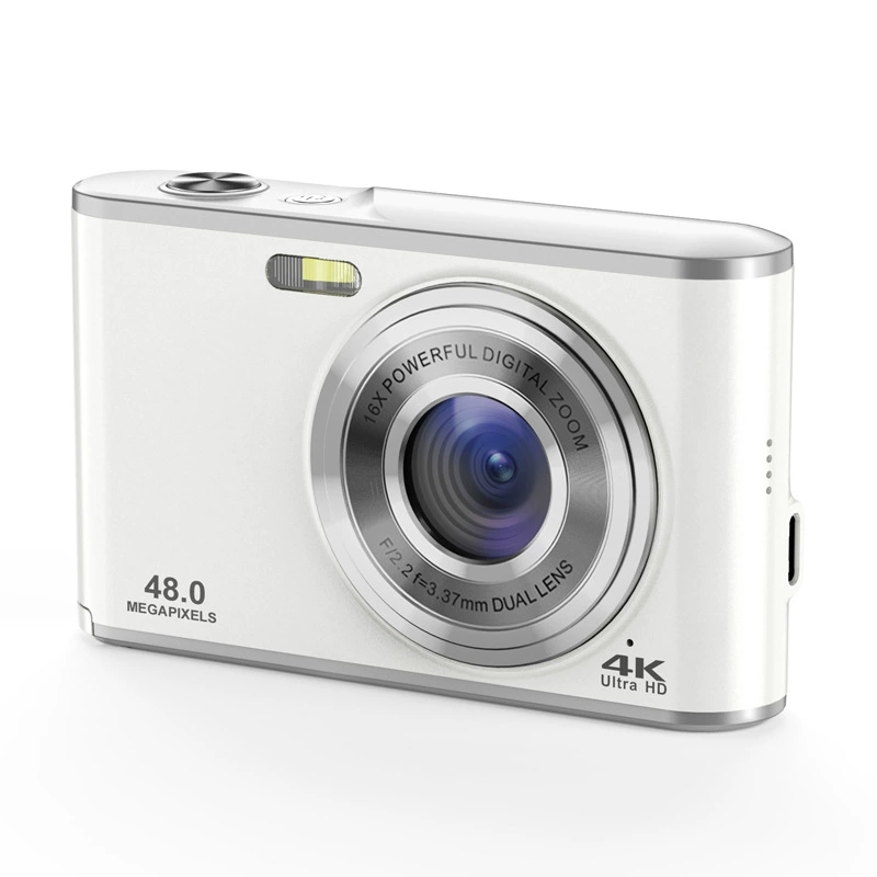 HD digital camera with front and rear dual cameras image