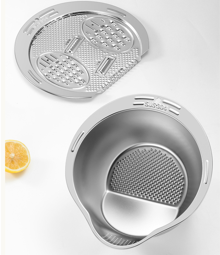 DuraSteel Inox 304 – Lava, Escorre e Corta em Segundos