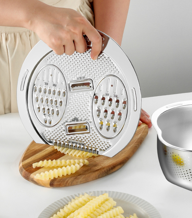 DuraSteel Inox 304 – Lava, Escorre e Corta em Segundos